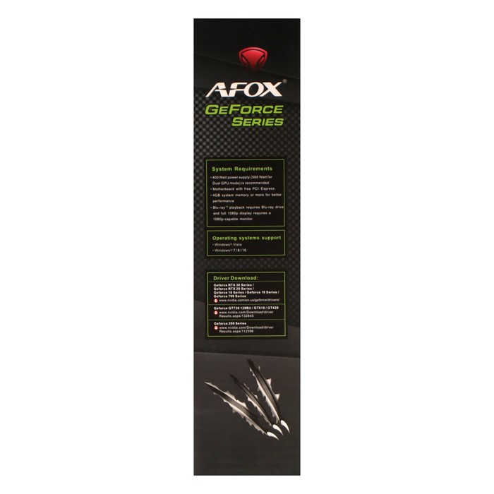 Видеокарта Afox GT740 LP Single Fan, 2Гб, 128bit, GDDR5, DVI, HDMI, VGA, HDCP - фото 51482974