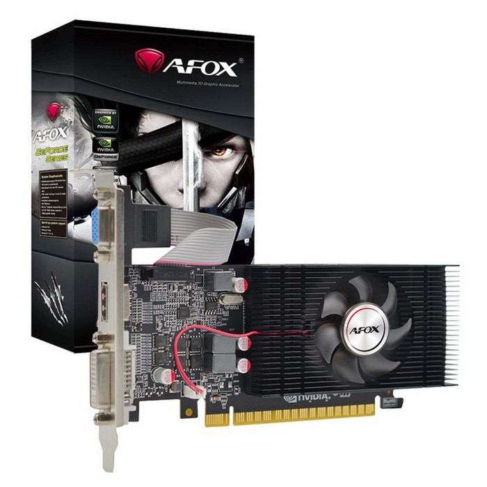 Видеокарта Afox GT740 LP Single Fan, 2Гб, 128bit, GDDR5, DVI, HDMI, VGA, HDCP - фото 51484398