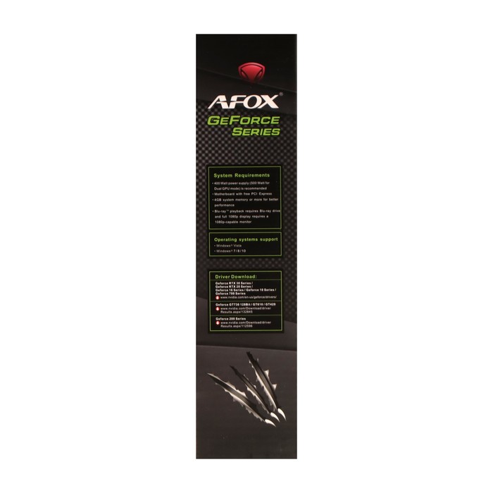 Видеокарта Afox GTX750, 4Гб, 128bit, GDDR5, DVI, HDMI, VGA, HDCP - фото 51482984