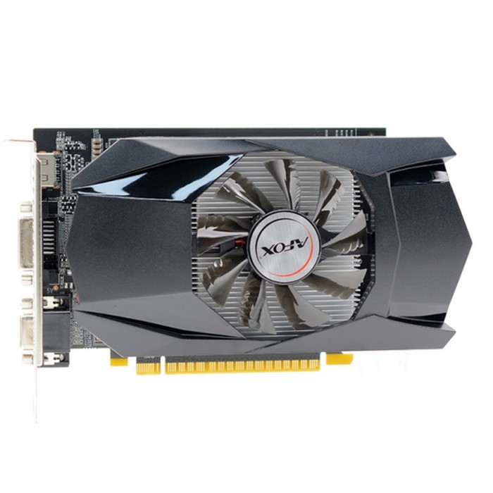 Видеокарта Afox GTX750, 4Гб, 128bit, GDDR5, DVI, HDMI, VGA, HDCP - Фото 1