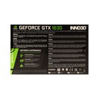 Видеокарта INNO3D GEFORCE GTX 1630, 4Гб, 64bit, GDDR6, HDMI, 2хDP, HDCP - фото 7852687
