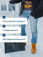 Черенок алюминиевый, d=32 мм, длина 100 см, с V-образной ручкой - Фото 4