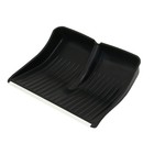 Ковш лопаты для уборки снега, 390×500 мм, оцинкованная планка, пластик, с оцинкованной планкой, тулейка 32 мм - Фото 7