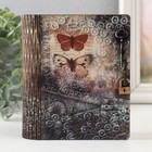 Шкатулка-книга "Бабочки" 14х12х5 см - Фото 1