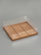 Коробка для муссовых пирожных 9 штук 30×30×8 см, крафт - Фото 2