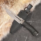 Нож кавказский "Юг" сталь - 65Х13, рукоять - эластрон - фото 299110405