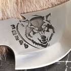 Нож кавказский "Зверь" сталь - 65Х13 - Фото 3