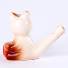 Свистулька керамическая «Мишка» 3,5 × 7,5 × 5 см - фото 3633602