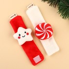 Подарочный набор новогодний «Сладости» браслеты - погремушки, носочки - погремушки, Крошка Я - Фото 7