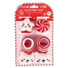 Подарочный набор новогодний «Сладости» браслеты - погремушки, носочки - погремушки, Крошка Я - Фото 10