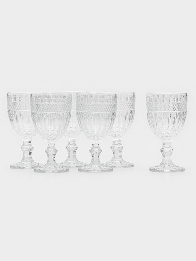 Фужеры, 310 мл, d=9 см, h=17 см, 6 шт., стекло, прозрачные