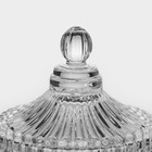 Сахарница, стеклянная, d=7 см, h=6.5 см 10111255