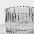 Сахарница, стеклянная, d=7 см, h=6.5 см 10111255