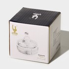 Сахарница, стеклянная, d=7 см, h=6.5 см 10111255