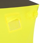 Палатка зимняя Helios "Куб", 2.1 х 2.1 м, цвет желтый/серый (HS-WSC-210YG) - Фото 5