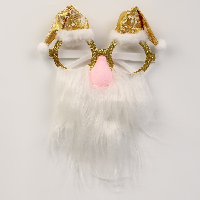 Карнавальные очки "Дед мороз"