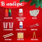 Набор для опытов «Ёлочные игрушки», из эпоксидной смолы, колокольчик с оленем - Фото 3