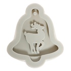 Набор для опытов «Ёлочные игрушки», из эпоксидной смолы, колокольчик с оленем - Фото 10