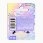 Серьги детские «Мир красоты», 2×1.5 см - Фото 6