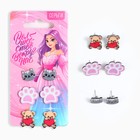 Серьги детские «Волшебство вокруг нас», 2×1.5 см - Фото 2