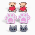 Серьги детские «Волшебство вокруг нас», 2×1.5 см - Фото 3