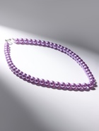 Бусы «Классика» настроение, цвет сиреневый, 40 см - Фото 5