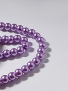 Бусы «Классика» настроение, цвет сиреневый, 40 см - Фото 2