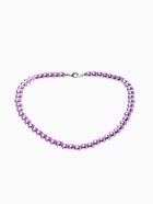 Бусы «Классика», настроение, сиреневые, 40 см - Фото 5