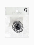 Кольцо «Этника. Ажурный круг», чёрное в чернёном серебре, безразмерное - Фото 8