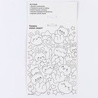 Набор для создания открытки из фетра «Зайка с шариками» - фото 7853556