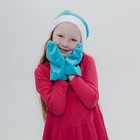 Карнавальный новогодний набор «Волшебная снегурочка»: шапка, варежки, р. 52-54 см - Фото 2