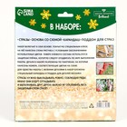 Алмазная мозаика на новый год с полным заполнением на фигурке «Зимний венок», 20×20 см - Фото 5