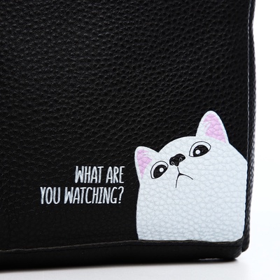 Сумка через плечо What are you watching, 18×14×3 см