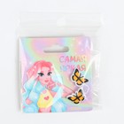 Серьги гвоздики «Самая яркая» 6×6.5 см - Фото 7