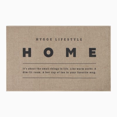Коврик для ванной Этель "HOME", 48х78 см