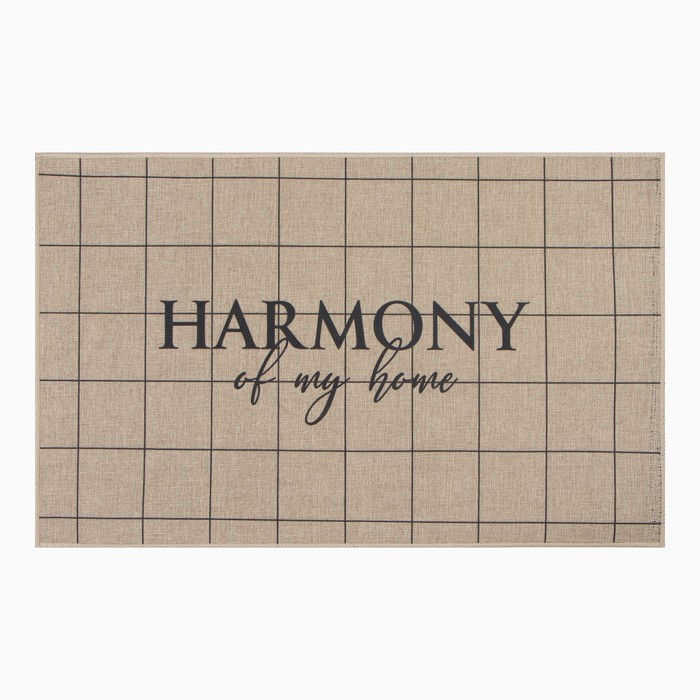 Коврик для ванной Этель "Harmony", 48х78 см