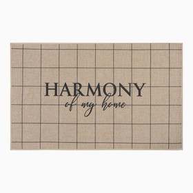 Набор ковриков для ванной Этель "Harmony" 2 шт, 48х78 см, 40х45 см