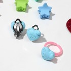 Комплект детский «Выбражулька» 12 предметов: 10 крабиков, клипсы, кольцо, форма и цвет МИКС - фото 7854157