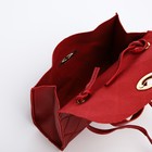 Сумка детская 17×6×12 см, на застёжке, бордовая - Фото 3