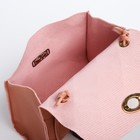 Сумка детская 17×6×12 см, на застёжке, розовая - Фото 3