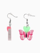 Набор детский "Выбражулька" 2 предмета: серьги, браслет, бабочка малиновка, цвет МИКС - фото 809102356