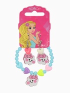 Набор детских украшений Выбражулька «Облачка», 2 предмета: серьги, браслет d=5 см МИКС - фото 51098303