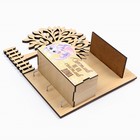 Ключница из фанеры «Счастлив тот ,кто счастлив дома» - фото 24458774