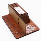 Ключница из фанеры «Бережем дом» - фото 24458781