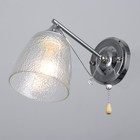 Бра "Миранда" 1хЕ27 40Вт хром28х12,5х18см - фото 23348603