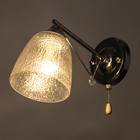 Бра "Миранда" 1хЕ27 40Вт хром28х12,5х18см - фото 23348604