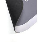 Коврик влаговпитывающий «Спанч», овал, 40х60 см, цвет серый - Фото 3
