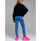 Брюки джинсовые для девочки, рост 128 см - Фото 3