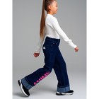 Брюки джинсовые для девочки, рост 152 см - Фото 2