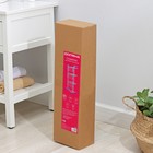 Сушилка для белья напольная трёхуровневая Доляна, 75(126)×64×170 см, рабочая длина 16 м, на колёсах - Фото 7